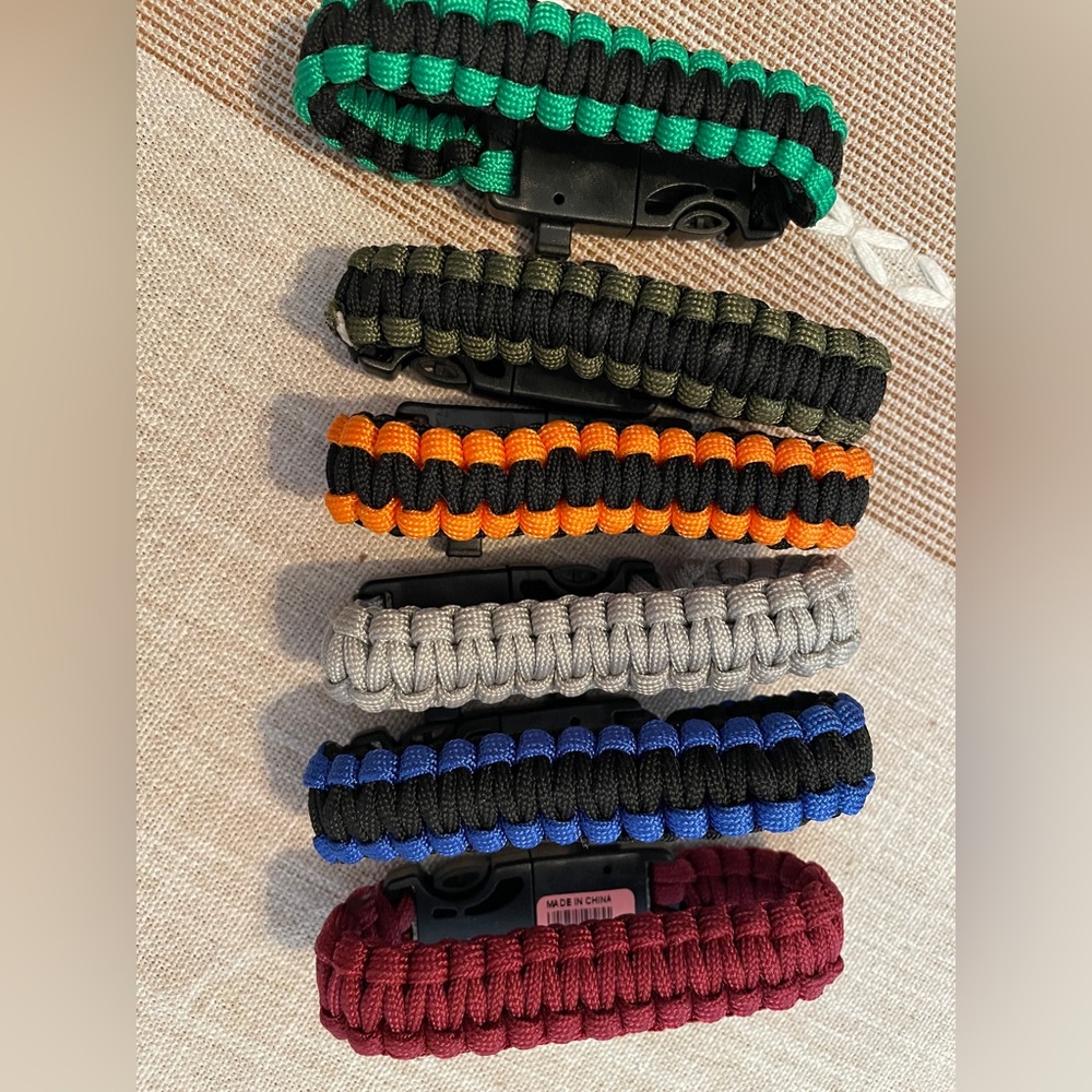 Survival Bracelet - price is for 1 bracelet